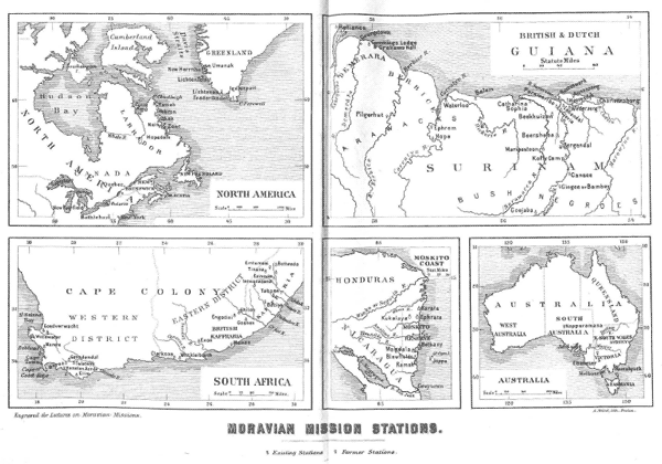 Augustus C. Thompson [1812-1901], Moravian Missions. Twelve Lectures