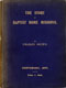 Charles Brown [1855-1947], The Story of Baptist Home Missions